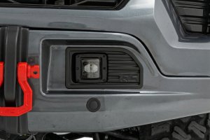 Chevrolet Silverado 1500 Bumper - Front - Rough Country - FXS - Dark Ash - '23-'26